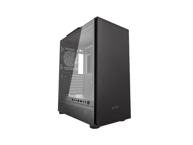 Корпус без блока питания/ Case PCCooler IE200 BK, Midi-Tower, TG, 1x120mm ARGB, 1xUSB-A 3.0 + 2xUSB-A 2.0, E-ATX, ATX, mATX, mITX Black