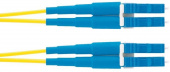 Патч-корд Panduit F92ELLNLNSNM007 2x9/125 OS1/OS2 LC дуплекс-LC дуплекс 7м LSZH желтый
