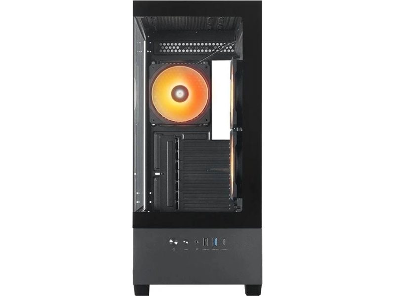 Корпус Chieftec Vista черный без БП ATX 6x120mm 2x140mm 1xUSB2.0 1xUSB3.0 audio bott PSU