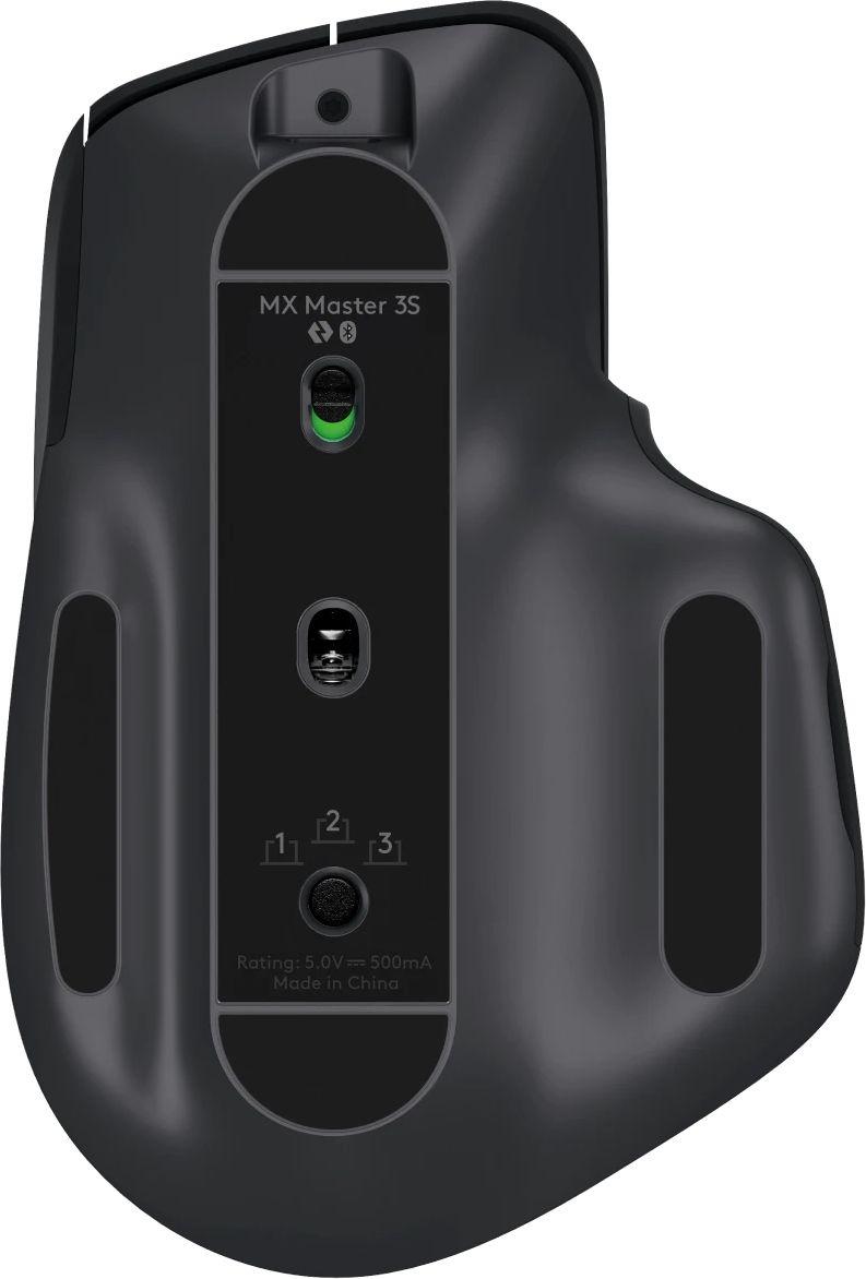 Мышь Logitech MX Master 3S графитовый оптическая 8000dpi беспров. BT/Radio USB 5but (910-006565)