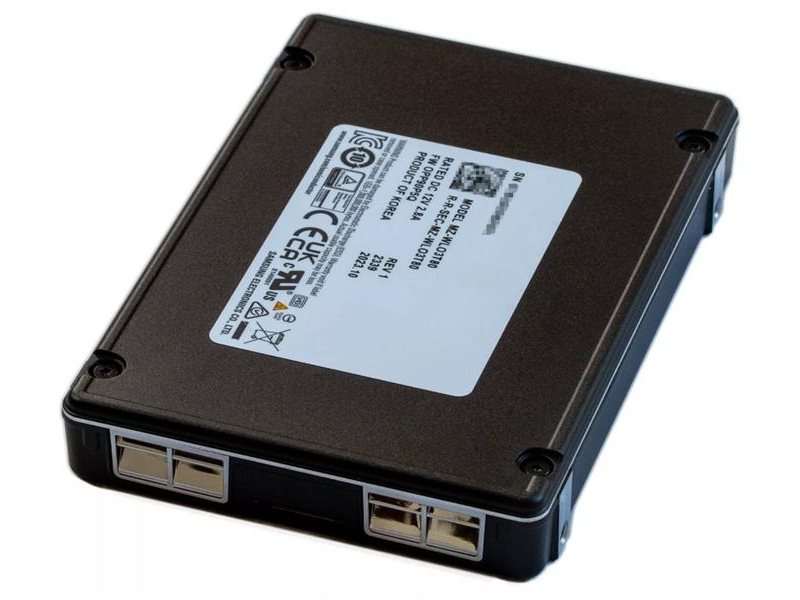 Твердотельный накопитель Samsung Enterprise SSD, 2.5(SFF/U.3) 15mm, PM1743, 1920GB, NVMe PCIe 5.0 1x4, DP 2x2, R14000/W3000Mb/s, IOPS(R4K) 2000K/150K, MTBF 2,5M, 1DWPD/5Y, TBW 3504TB, TBW 3504TB, OEM