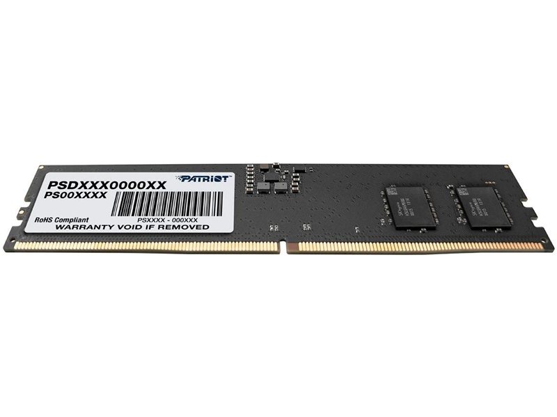 Память DDR5 8GB 5600MHz Patriot PSD58G560081 Signature Line RTL PC5-44800 CL46 DIMM UDIMM 288-pin 1.1В single rank Ret