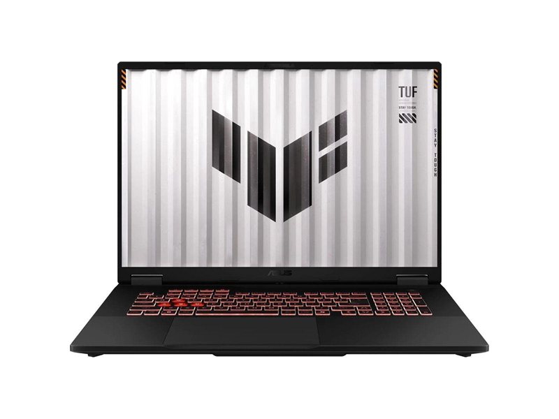 Ноутбук ASUS TUF Gaming A18 FA808UP-S8030 AMD Ryzen 7 260/32Gb (2*16 D5)/SSD1Tb/RTX5070 8Gb (115W)/18"/IPS/WUXGA/1920x1200/144Hz/NoOS/RJ-45/Grey/2.6kg
