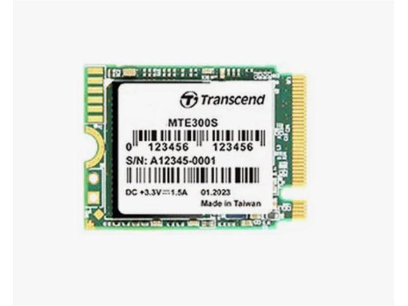 Твердотельный диск 256GB Transcend MTE300S, 3D TLC NAND, M.2 2230 ,PCI-E 4x [ R/W - 2000/950 MB/s]