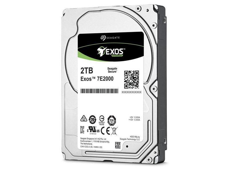 Жесткий диск/ HDD Seagate SATA 2TB Exos 2.5"" 7200 128Mb (clean pulled) 1 year warranty