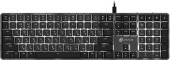 Клавиатура Оклик K953X механическая черный/серый USB Multimedia LED (1901086) кабель 1.5м