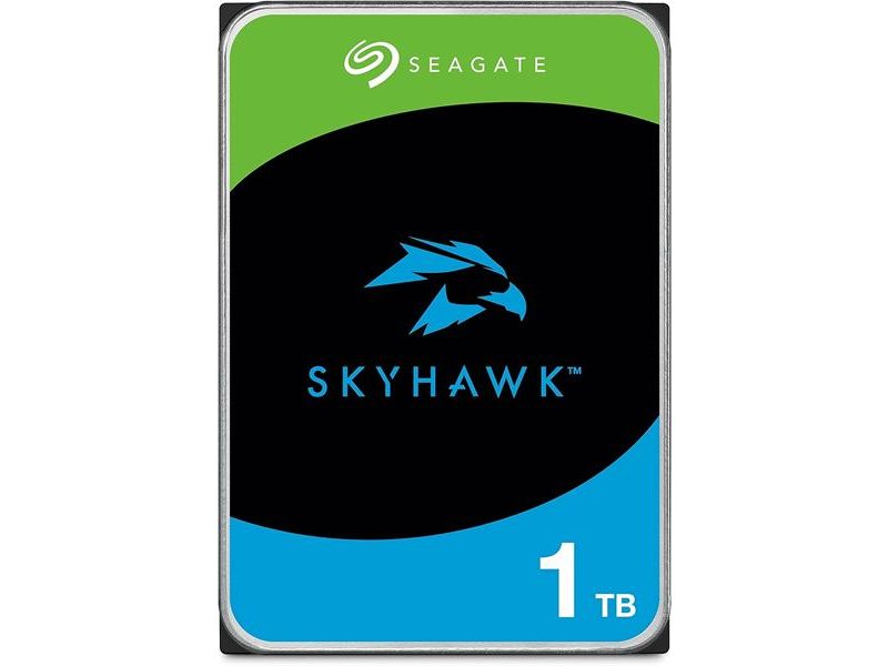 Жесткий диск/ HDD Seagate SATA 1TB Skyhawk 5400rpm 256Mb 1 year warranty (replacement ST1000VX012, ST1000VX005, ST1000VX001)
