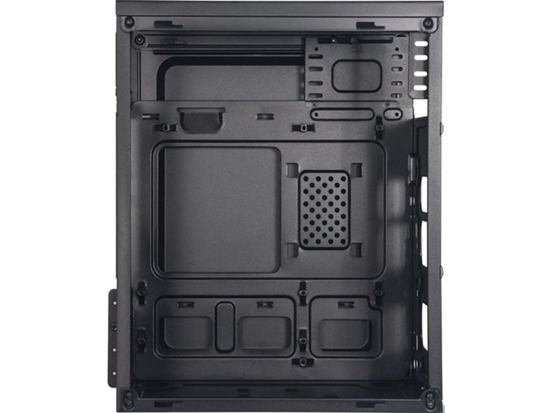 Корпус KingPrice KPCC-MN208 черный без БП mATX 1x80mm 2x120mm 2xUSB2.0 audio
