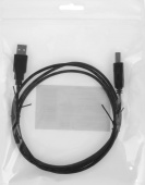 Кабель KingPrice KP-AmBm-v2-1.5m ver2.0 USB A (m) USB B(m) 1.5м черный [KP-AMBM-V2-1.5M]
