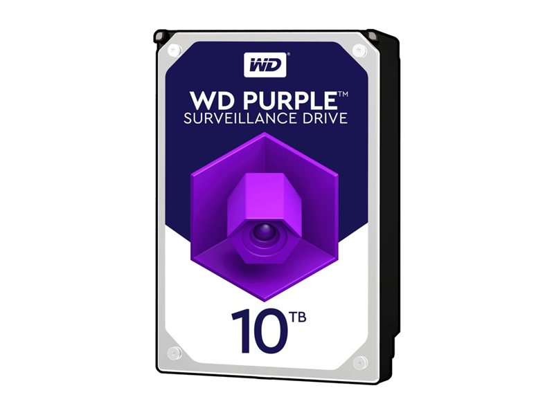 Жесткий диск/ HDD WD SATA3 10Tb Purple DV&NVR 7200 256Mb 1 year warranty