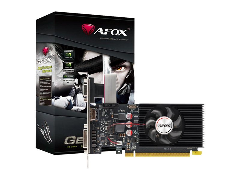 Видеокарта Afox GT240 1GB DDR3 128bit VGA DVI HDMI 1FAN LP RTL