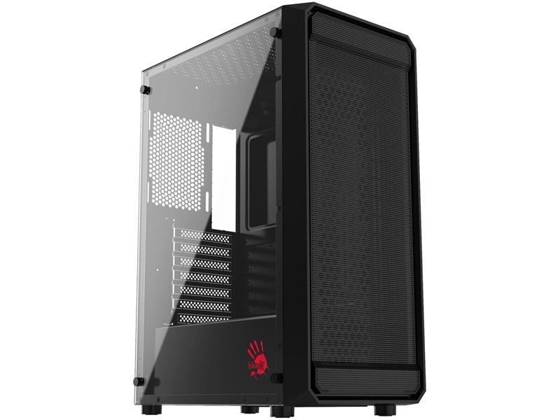 Корпус Bloody BD-CC114 черный без БП ATX 8x120mm 1xUSB2.0 1xUSB3.0 audio bott PSU