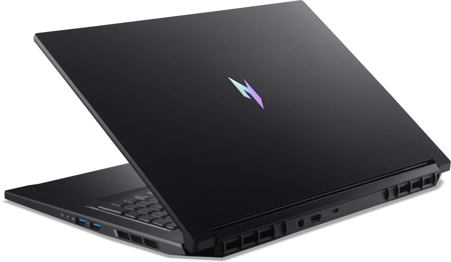 Ноутбук Acer Nitro V 17 AI ANV17-41-R0DP Ryzen 5 240 16Gb SSD1Tb NVIDIA GeForce RTX 5060 8Gb 17.3" IPS FHD (1920x1080) без ОС black WiFi BT Cam (NH.QYVCD.008)