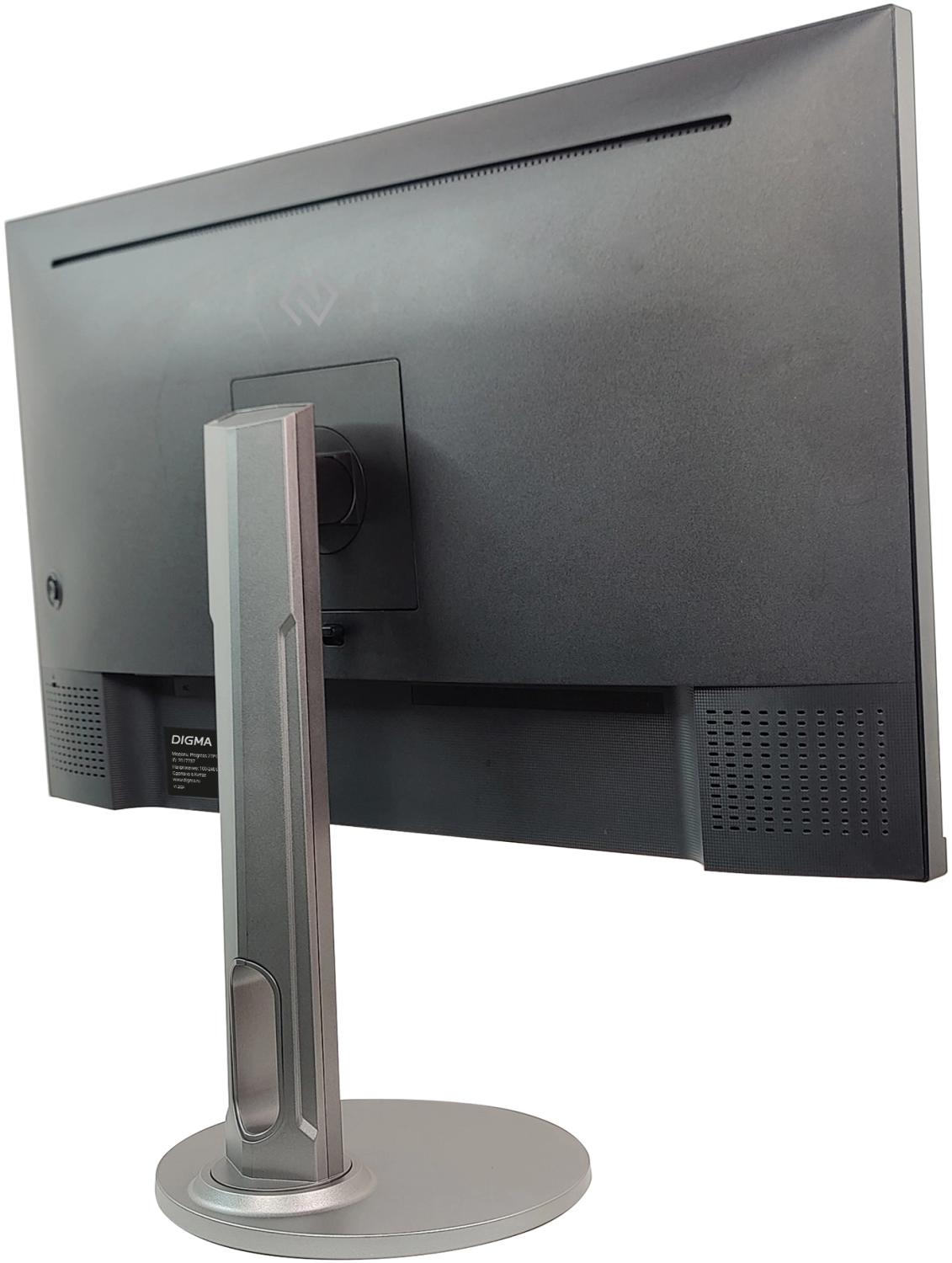 Монитор Digma 27" Progress 27P705Q черный IPS LED 5ms 16:9 HDMI M/M матовая HAS 300cd 178гр/178гр 2560x1440 75Hz FreeSync DP 2K USB 5.6кг
