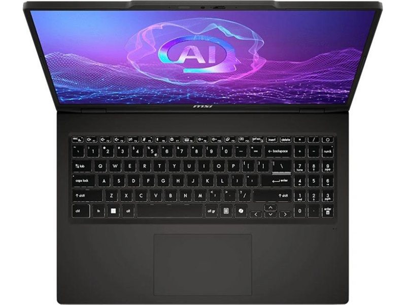 Ноутбук MSI VenturePro 16 AI A2HVEG-033XRU Core Ultra 7 255H 16Gb SSD1Tb NVIDIA GeForce RTX4050 6Gb 16" OLED 2K (2048x1280) FreeDOS grey WiFi BT Cam (9S7-261121-033)