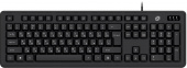 Клавиатура Оклик K175 черный USB Multimedia кабель 1.8м