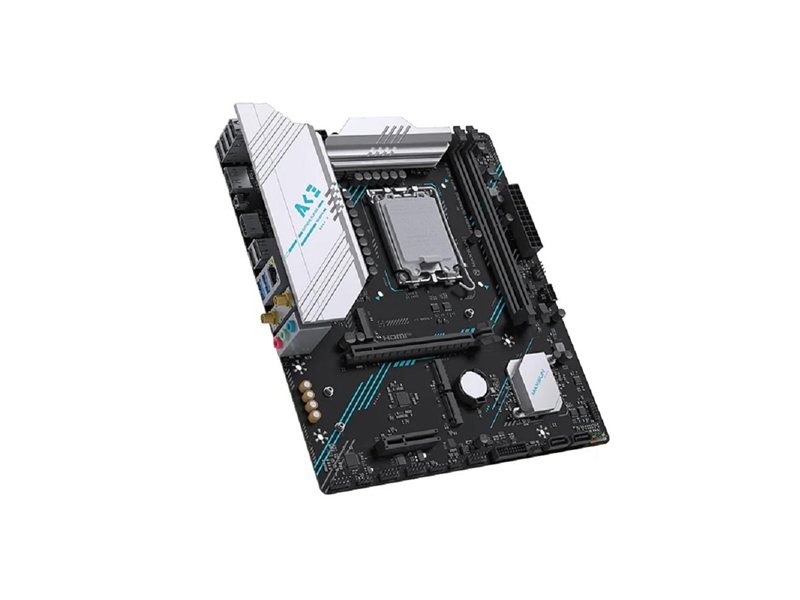 MAXSUN MS-B760M GAMING WIFI ACE 2 (Socket 1700, mATX, 2*DDR5, DP/2*HDMI, 2*SATA3, 3*M.2, 1xPCI-E x16 /1xPCI-E x4, 1*Type-C, 2*USB 2.0, 2*USB 3.2 , LAN 1*2.5G, Wi-Fi 6, ARGB, RTL)