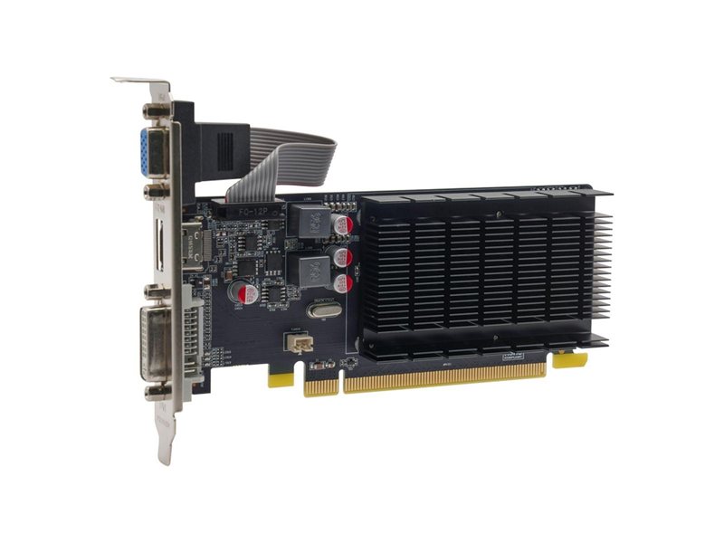 Видеокарта Afox R5 220 2GB DDR3 64bit VGA DVI HDMI LP PASSIVE RTL
