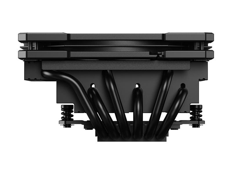 Кулер для процессора ID-COOLING IS-67-XT BLACK LGA1700/1200/115X/AM5/AM4 низкопрофильный высота 67mm (18шт/кор, TDP 150W, PWM, 6 тепл.трубок + медная база, FAN 120mm) BOX