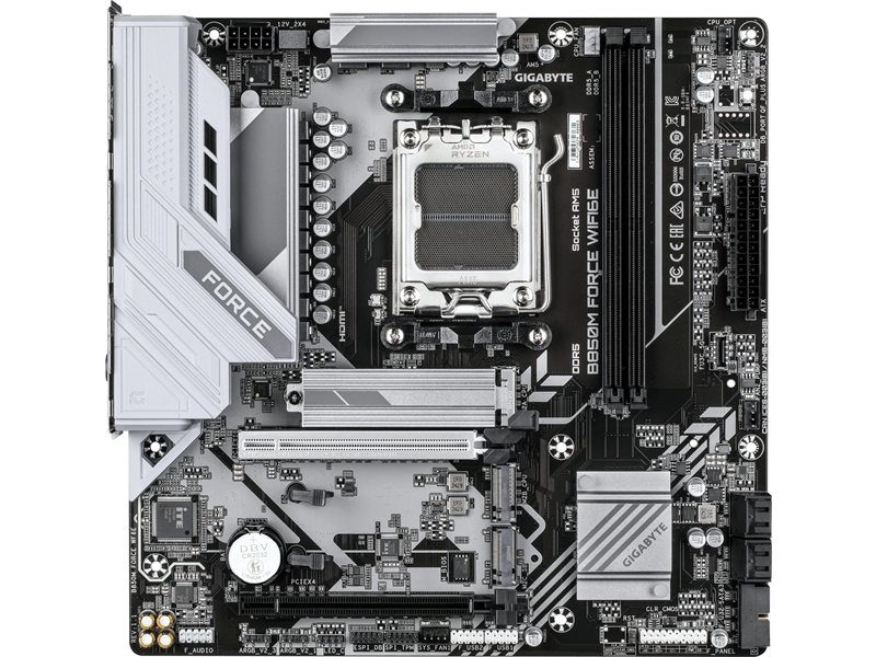 Материнская плата Gigabyte B850M FORCE WIFI6E, RTL