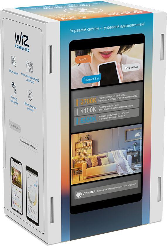 Умная лампа Gauss IoT Smart Home E14 4.5Вт 495lm Wi-Fi (упак.:1шт) (1280112)