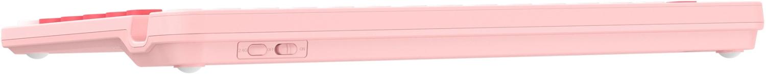 Клавиатура A4Tech FBK30 розовый USB беспроводная BT/Radio slim Multimedia (FBK30 RASPBERRY)