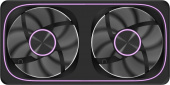 Вентилятор для корпуса Formula Air Fusion 2 ARGB 120х120x28 черный 4-pin 33.46дБ (упак.:2шт) (AIR FUSION 2 BK) Ret