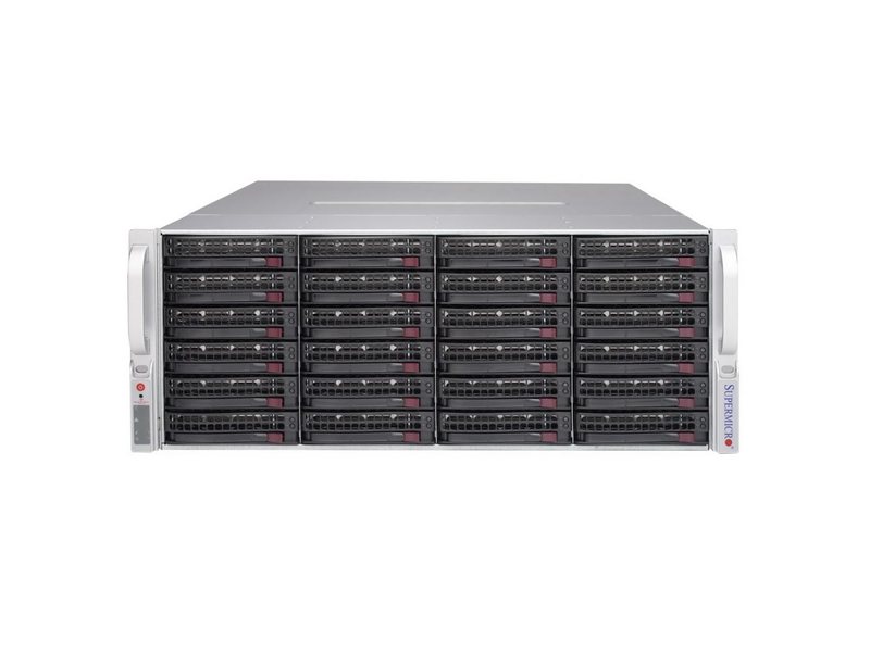 Дисковая полка/ 4U SC847 JBOD w/SAS3 Single Expander Storage Chassis and 1200W Power supply