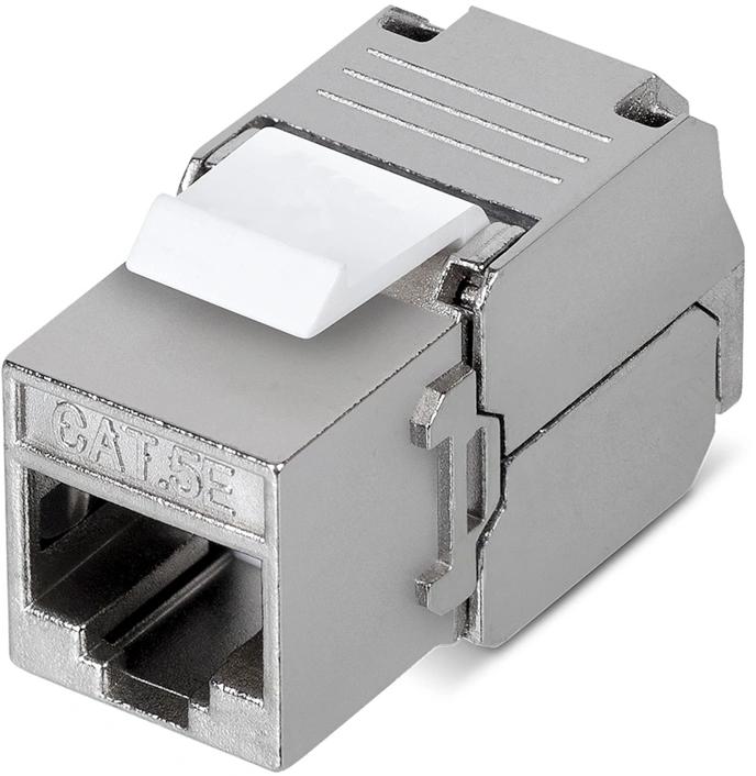 Модуль Rexant 02-0071 Keystone RJ45 1 кат.5E FTP серый