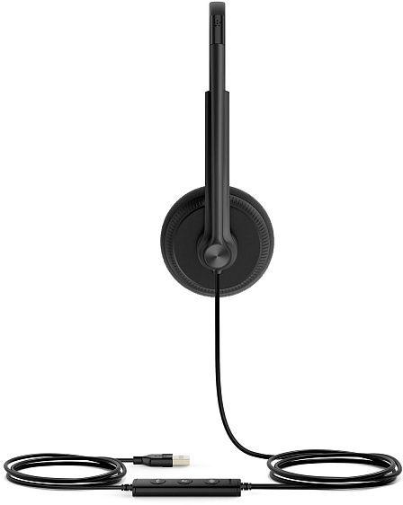 Гарнитура проводная Yealink UH34 Lite Dual UC черный