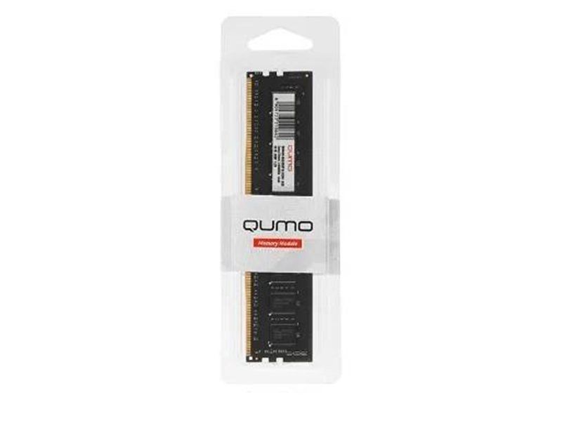 QUMO DDR4 DIMM 8GB QUM4U-8G3200P22 PC4-25600, 3200MHz OEM/RTL