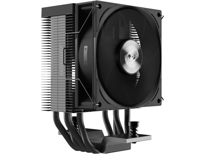PCCooler R400 BK S115X/1200/1700/AM4/AM5 (TDP 180W, 90mm , 4 тепловые трубки 6мм, 650-2200RPM, 28,3dBa)