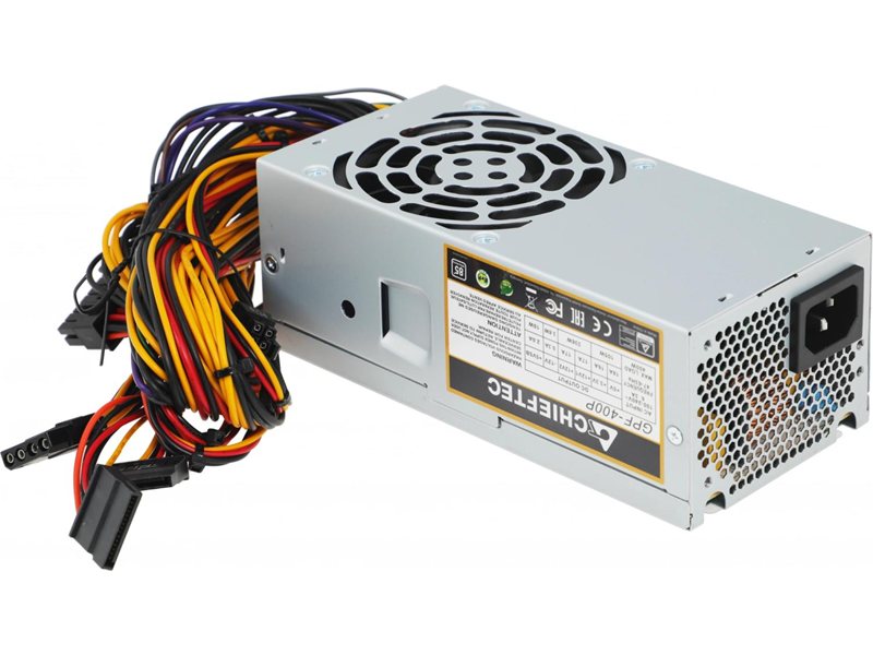 Блок питания Chieftec TFX 400W SMART GPF-400P (20+4pin) APFC 80mm fan 4xSATA