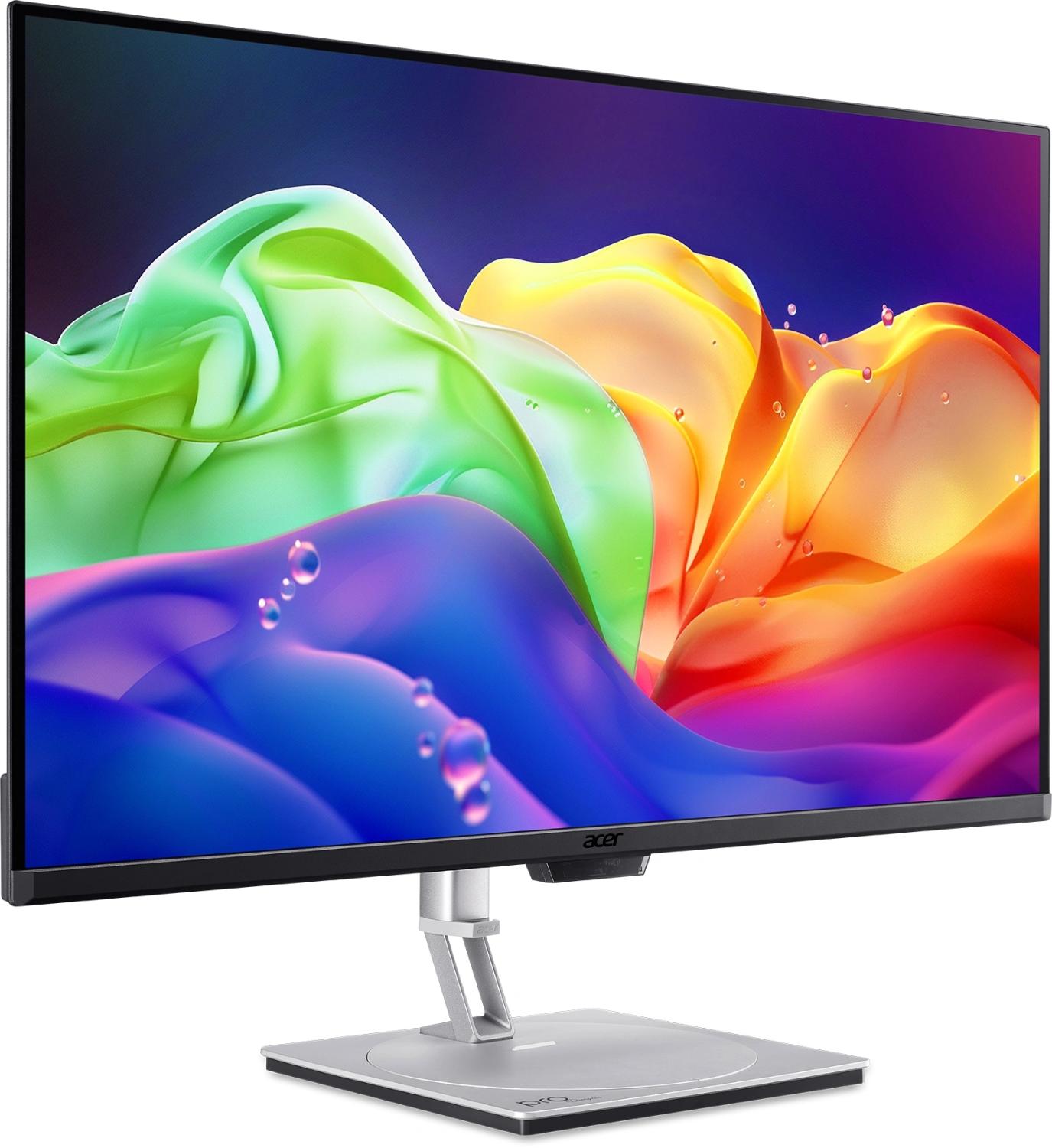 Монитор Acer 31.5" ProCreator PE320QKXsmiiphuzx черный QD OLED LED 16:9 HDMI M/M матовая HAS Piv 250cd 178гр/178гр 3840x2160 240Hz FreeSync Premium Pro DP 4K USB 7.49кг