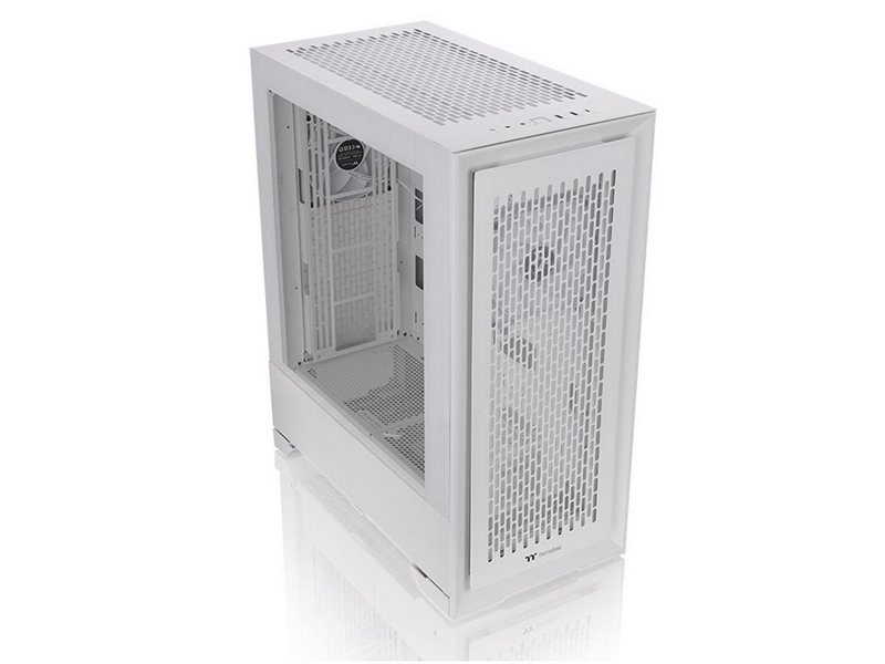 Корпус Thermaltake CA-1X8-00F6WN-00 CTE T500 Air Snow/White/Win/SPCC/Tempered Glass*1/CT140 Fan*3