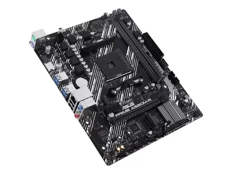 ASUS PRIME A520M-R (Socket AM4, mATX, 2xDDR4(64GB), HDMI 2.1, 1xPCIe 3.0x16/1xPCIe 3.0, 1xLAN, 4xSATA 6Gb/s, 1xM.2, 4xUSB 3.2, 2xUSB 2.0, 2xPS/2)