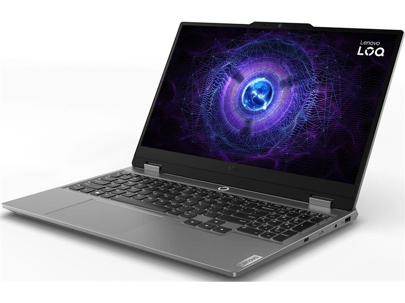 Ноутбук Lenovo LOQ 15IRX9 Core i7 13650HX 16Gb SSD512Gb NVIDIA GeForce RTX4050 6Gb 15.6" IPS FHD (1920x1080) без ОС grey WiFi BT Cam (83DV01CTSA)
