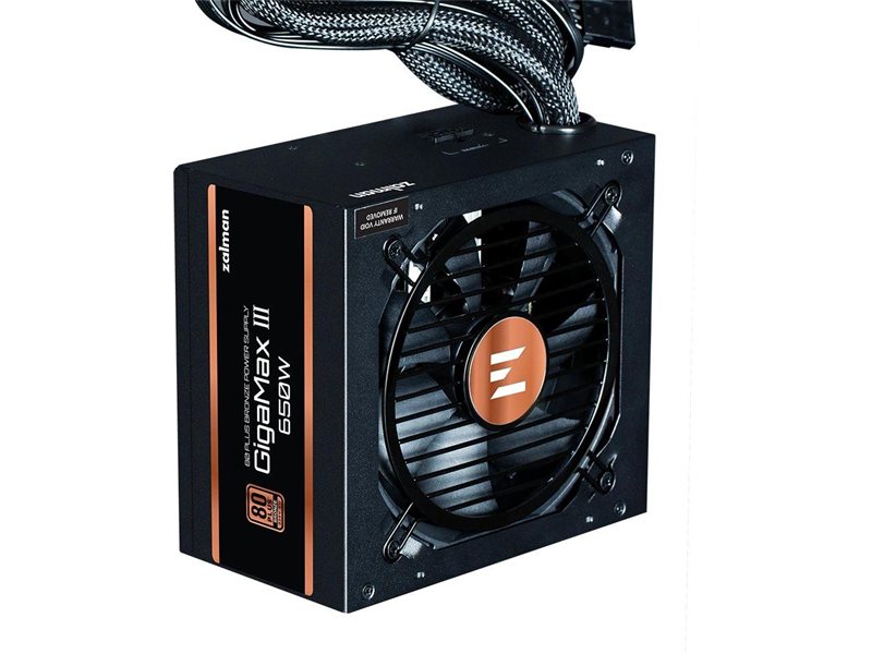Блок питания Zalman ATX 650W ZM650-GV3 Gen.5 80+ bronze (20+4pin) APFC 120mm fan 6xSATA RTL