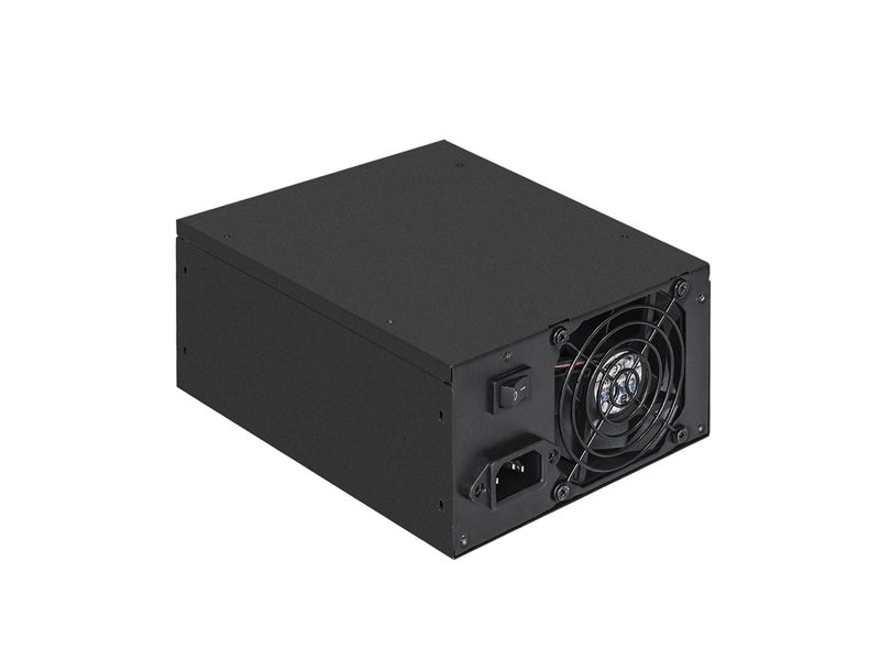 Exegate EX235029RUS Блок питания 500W <RM-500ADS> APFC,2х8 cm fan, 20+4pin/(4+4)pin , 2xPCI-E , 9xSATA ((Server) PRO)