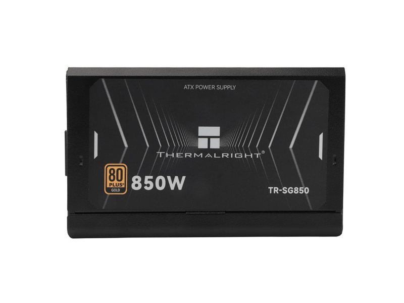 Блок питания 850W/ Power Supply Thermalright, 850W 80+ Gold (ATX, 3.1, PCIe 5.1, Full modular, 1x24(20+4)pin 600mm, 2xCPU 8(4+4)pin 650mm, 2xPCIe*2 8(6+2)pin 650+150mm, 1x12VHPWR PCIe 5.1 12+4pin 600mm, 2xSATA*4 450+150+150+150mm, 1xMOLEX4pin*3 500+150+15