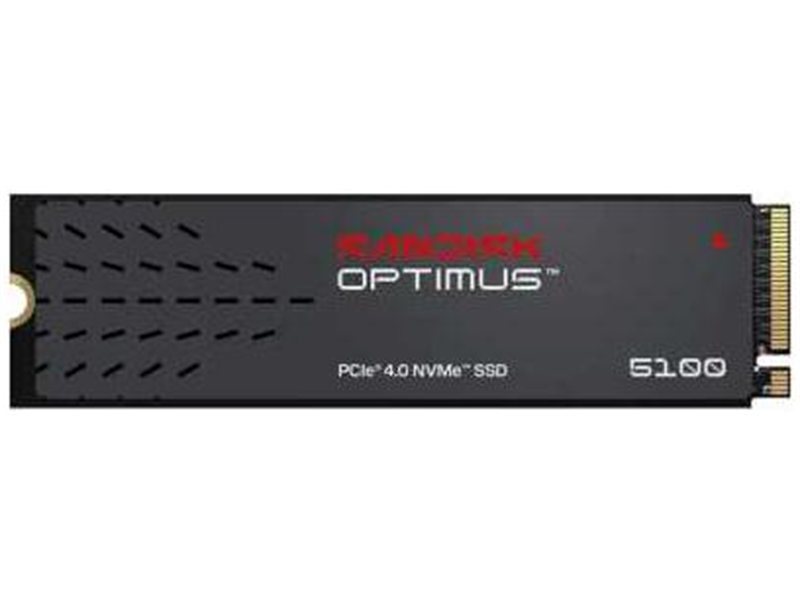 Твердотельный накопитель SanDisk SSD Optimus 5100 M.2 2280 NVMe 500Gb, 6600MBs/5600MBs TBW 300, SDSP51500GAN, 1 year