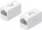 Коннектор Cabeus (8P8C-C6) кат.6 RJ45 прозрачный