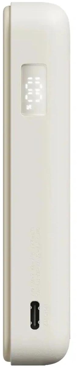 Мобильный аккумулятор Xiaomi Magnetic BHR08PBGL 10000mAh QC3.0/PD3.0 33W 3A USB-C беспров.зар. бежевый