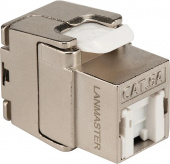 Модуль Lanmaster LAN-TK45S6A/180R информ. Keystone RJ45 кат.6A