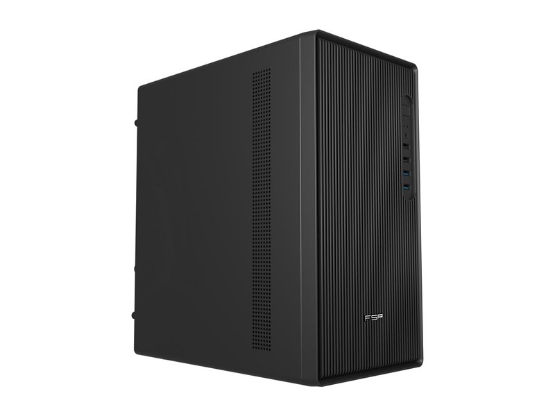 FSP Корпус mATX Minitower S120-B, USB3.0 x 2/USB2.0 x 2,  Black