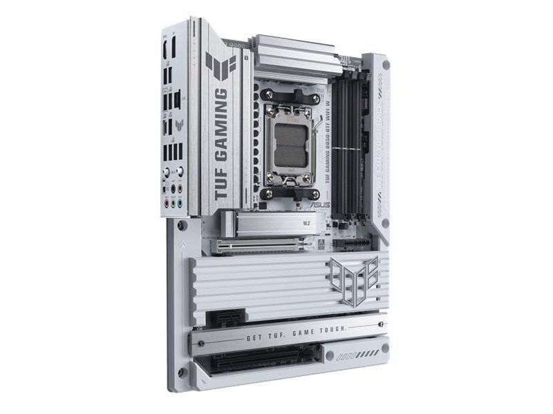 Материнская плата ASUS TUF GAMING B850-BTF WIFI W, AM5, B850, 4*DDR5, 4*SATA, 3*M.2, 7*USB 3.2, 2*USB 2.0, Type-C, 3*PCIx16, 1*PCIx1, DP+HDMI, ATX; 90MB1KW0-M0EAY0