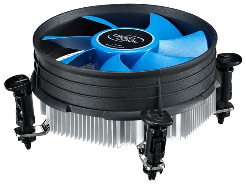 Кулер для процессора DEEPCOOL THETA 9 PWM LGA1200/115X низкопрофильный 46.5mm (45шт/кор, TDP 65W, PWM, Fan 92mm) Color BOX (DP-ICAP-T9P)