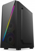 Корпус Bloody BD-CC102F черный mATX 2x120mm 2xUSB2.0 1xUSB3.0 audio bott PSU [BD-CC102F-BK]