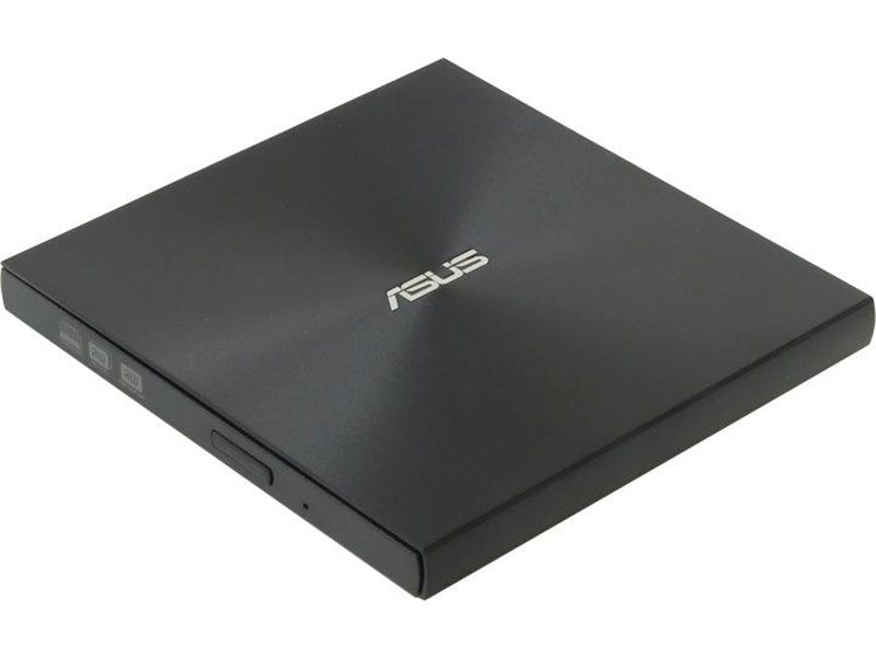 Привод DVD-RW Оптический привод ASUS DVD-RW SDRW-08U7M-U черный USB ultra slim внешний RTL [SDRW-08U7M-U/BLK/G/AS]