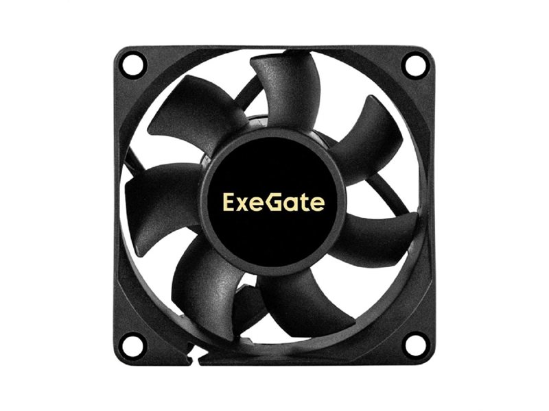 Exegate EX296401RUS Вентилятор 12В DC ExeGate EX07025S3P (70x70x25 мм, Sleeve bearing (подшипник скольжения), 3pin, 3500RPM, 35.5dBA) ОЕМ
